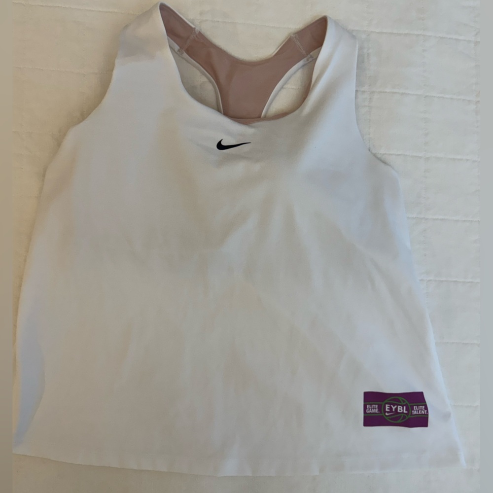 Nike EYBL, White Tank Top, NWOT, Size XL